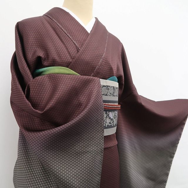 K0685 美品 逸品 希少 誉田屋源兵衛 経錦 正絹 小紋 K0685 美品 逸品 希少 誉田屋源兵衛 経錦 正絹 小紋 - メルカリ