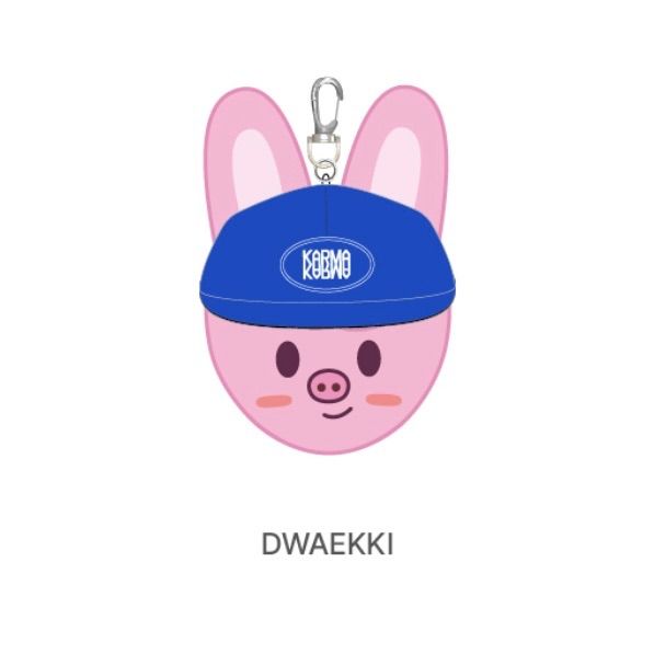 Stray Kids スキズ SKZOO ボールキャップ キーリング DWAEKKI