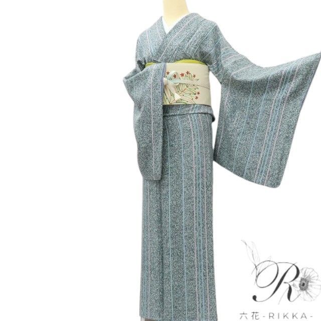 小紋 手縫い仕立て