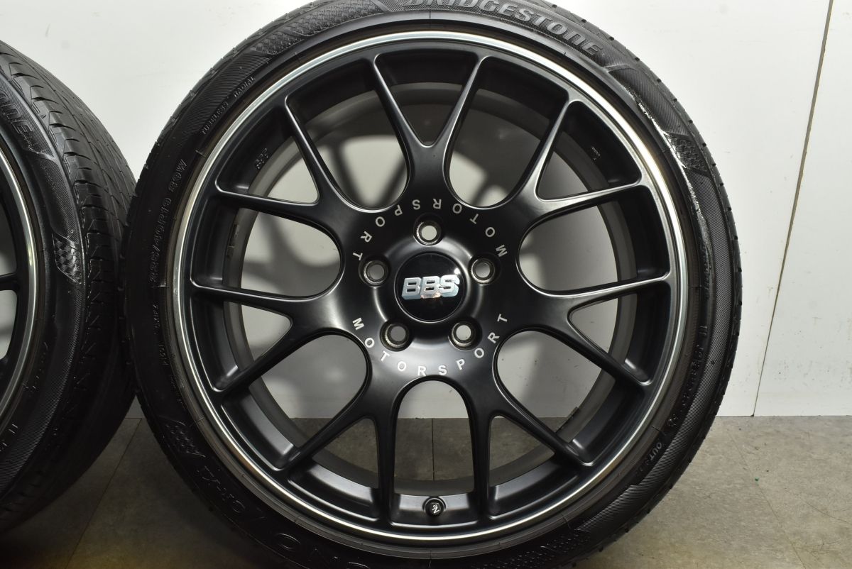  カスタム用に BBSジャーマニー CH R 19 in 8 J 40 PCD 120 ブリヂストン レグノ GR XI 225 BMW 3シリーズ 4シリーズ 19インチ タイヤ ホイールセット