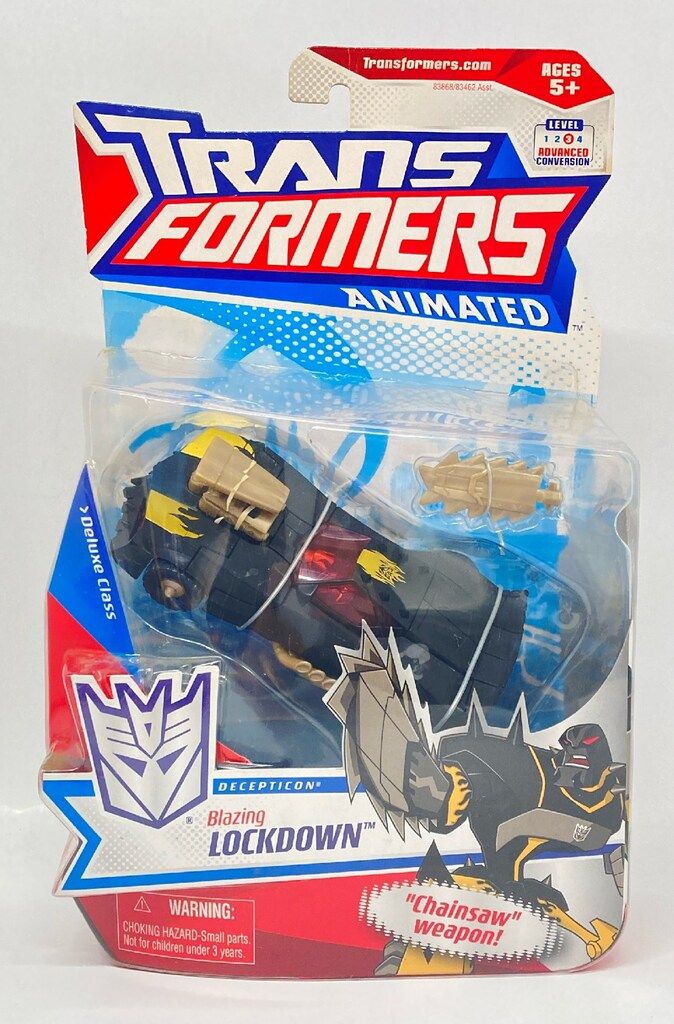 HASBRO TF ANIMATED DELUXE BLAZING LOCKDOWN