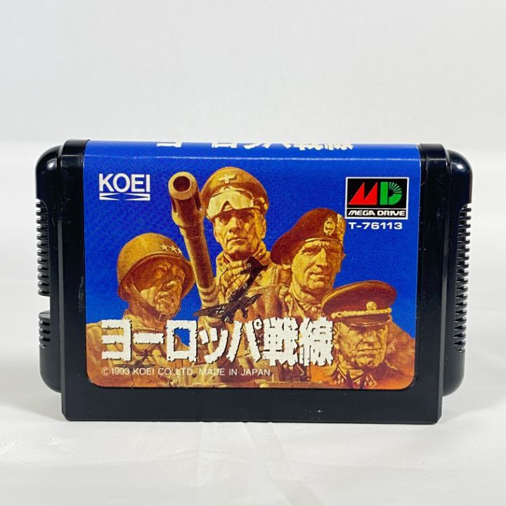 東店25-2490-2511】ヨーロッパ戦線 メガドライブ - メルカリ
