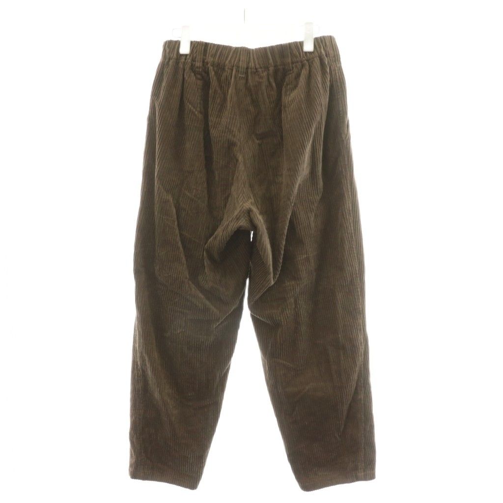 ババグーリ Babaghuri イージーパンツ コーデュロイ 茶 ブラウン J0534FPM924M AN2