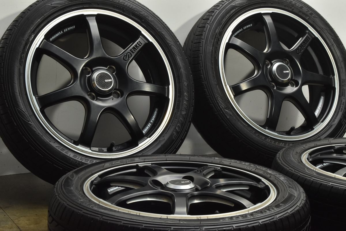 ホイールのみ販売 エンケイ ENKEI TUNING SC 38 15 in 4 5 J 45 PCD 100 165 55 R ワゴンR アルト ムーヴ タント N BOX ONE