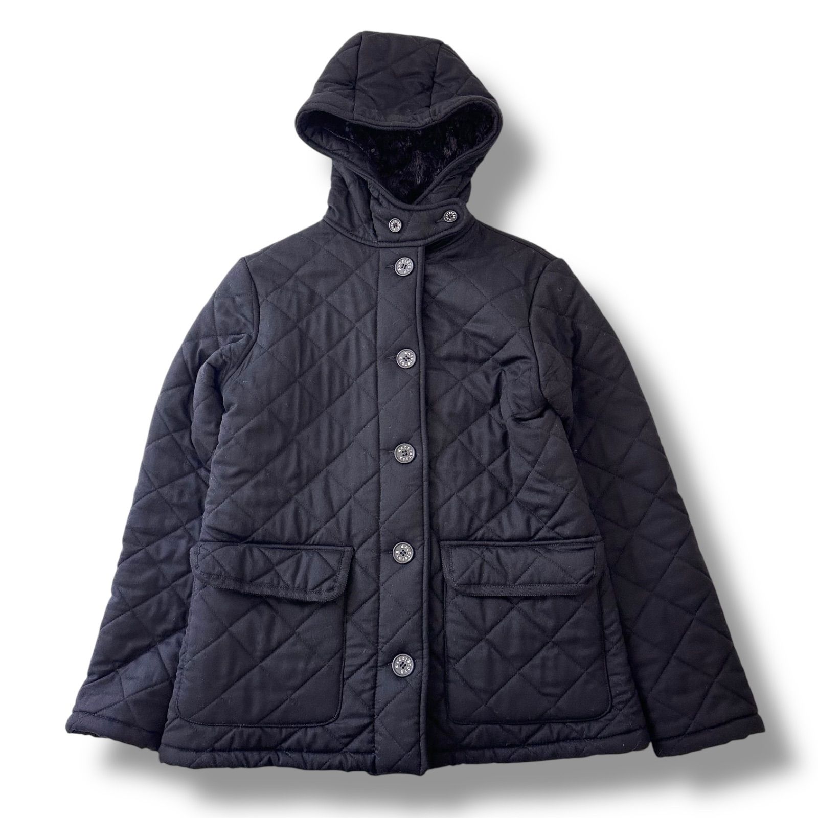 MACKINTOSH スコットランド製 裏ボア キルティング フード ショート