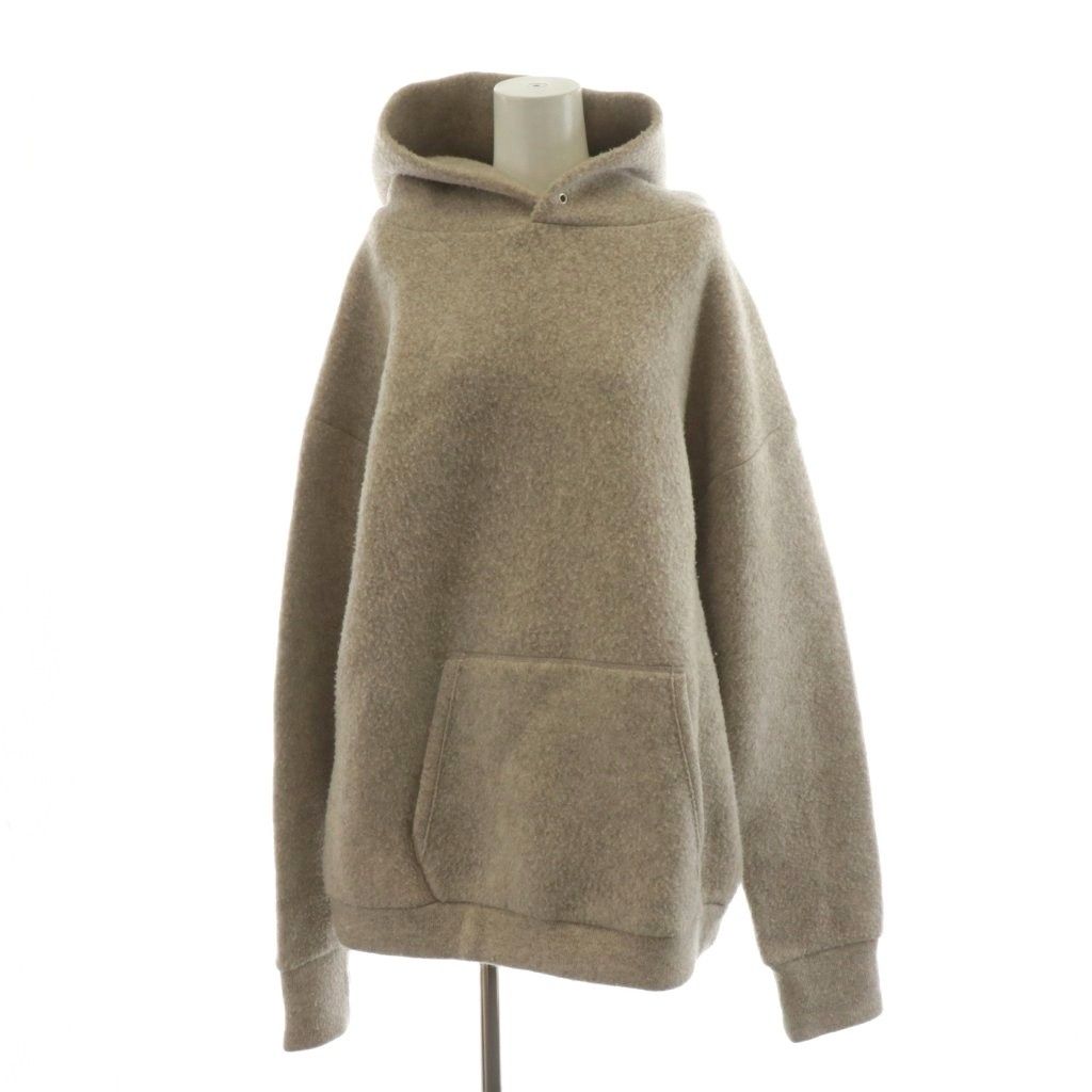 キタン quitan パーカー プルオーバー ウール 2 ライトベージュ 557-2266045 AN17