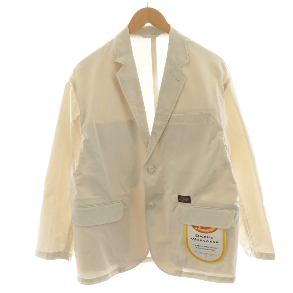ディッキーズ Dickies × トリップスター TRIPSTER × ビームス BEAMS 野村訓一 SUIT スーツ セットアップ テーラードジャケット シングル パンツ スラックス S アイボリー 241M10BM01 241M40BM01 AN60
