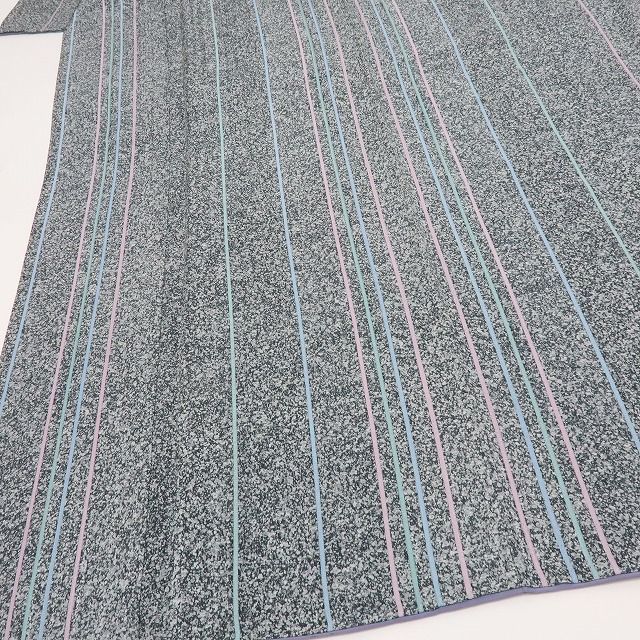 六花 RIKKA 正絹 トールサイズ 小紋 手縫い仕立て 着物 A 3958