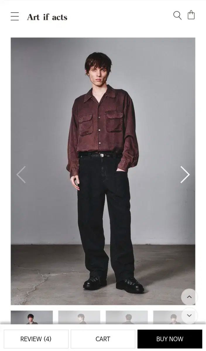 ART IF ACTS ワークウェア パンツ M