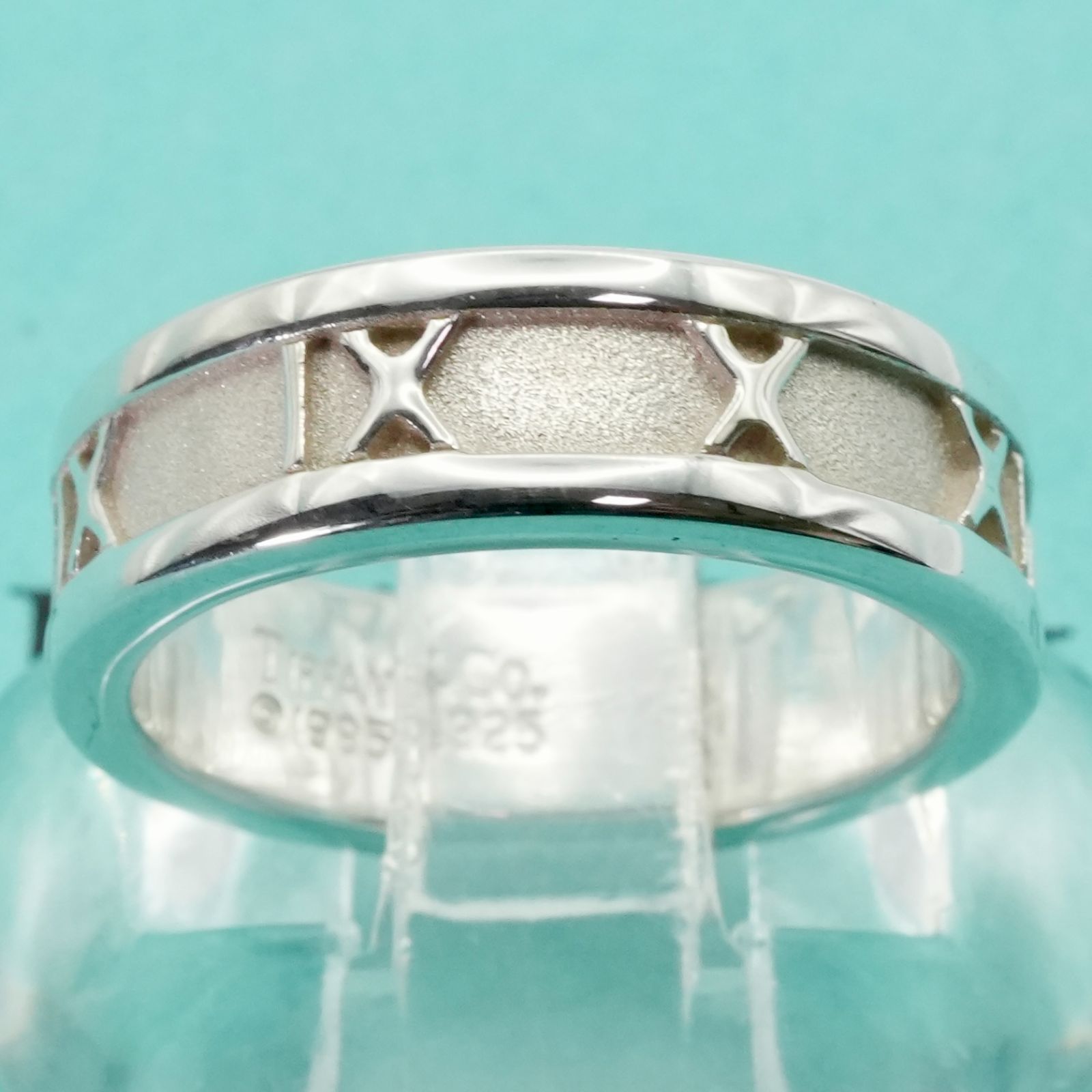 極美品14.5号 ティファニー シルバー アトラス リング/25-1945S - メルカリ