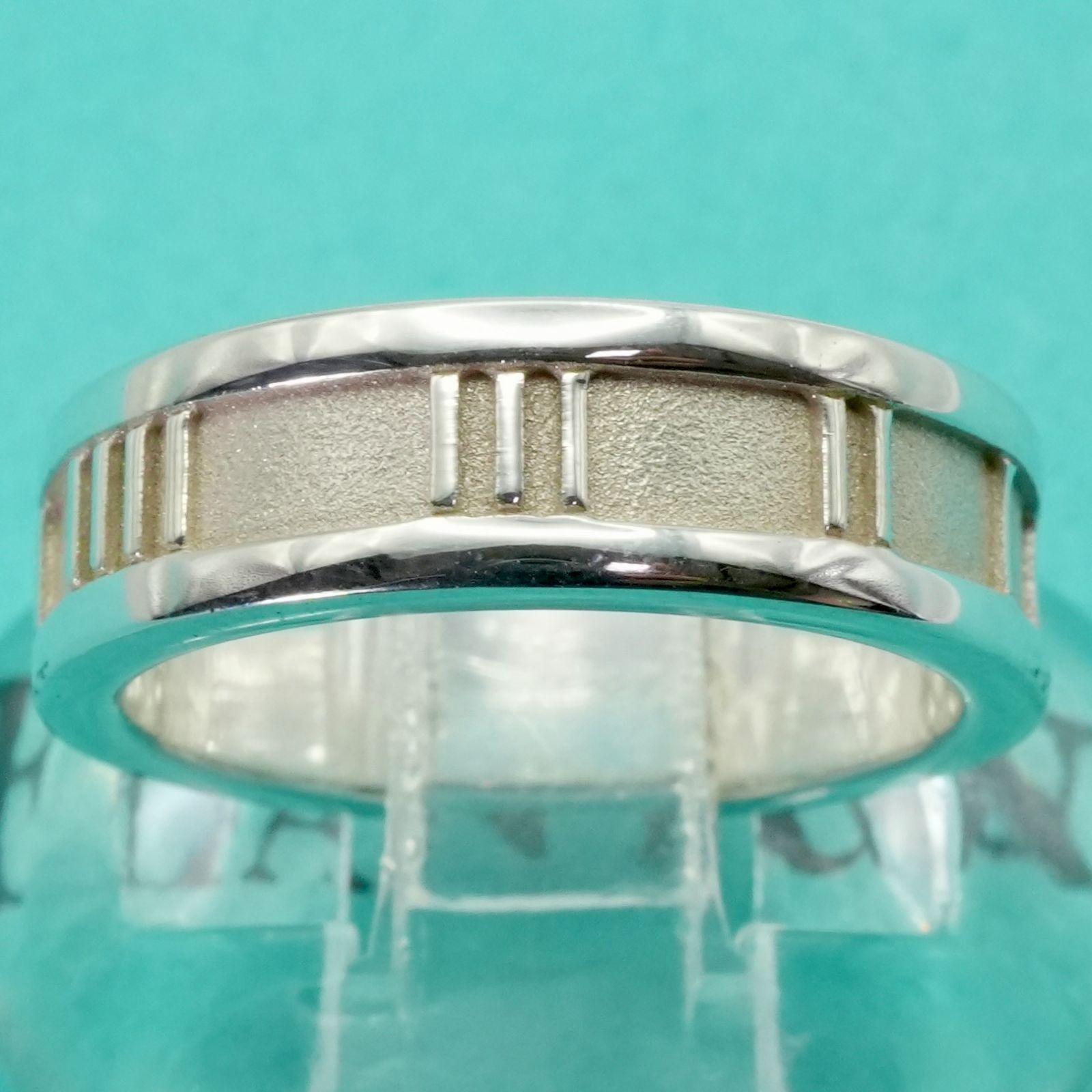 極美品14.5号 ティファニー シルバー アトラス リング/25-1945S - メルカリ