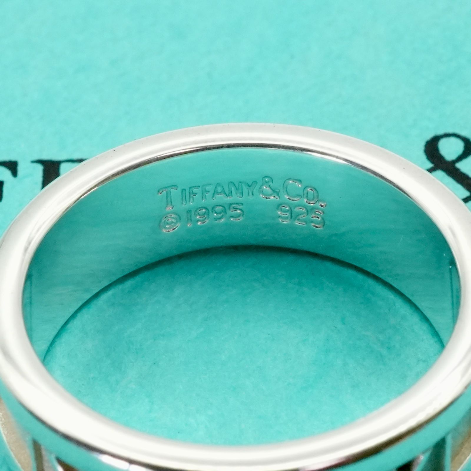 極美品14.5号 ティファニー シルバー アトラス リング/25-1945S - メルカリ