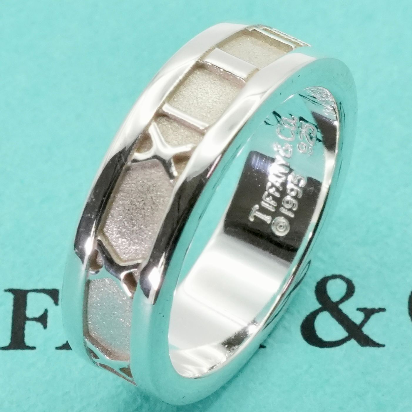 極美品14.5号 ティファニー シルバー アトラス リング/25-1945S - メルカリ