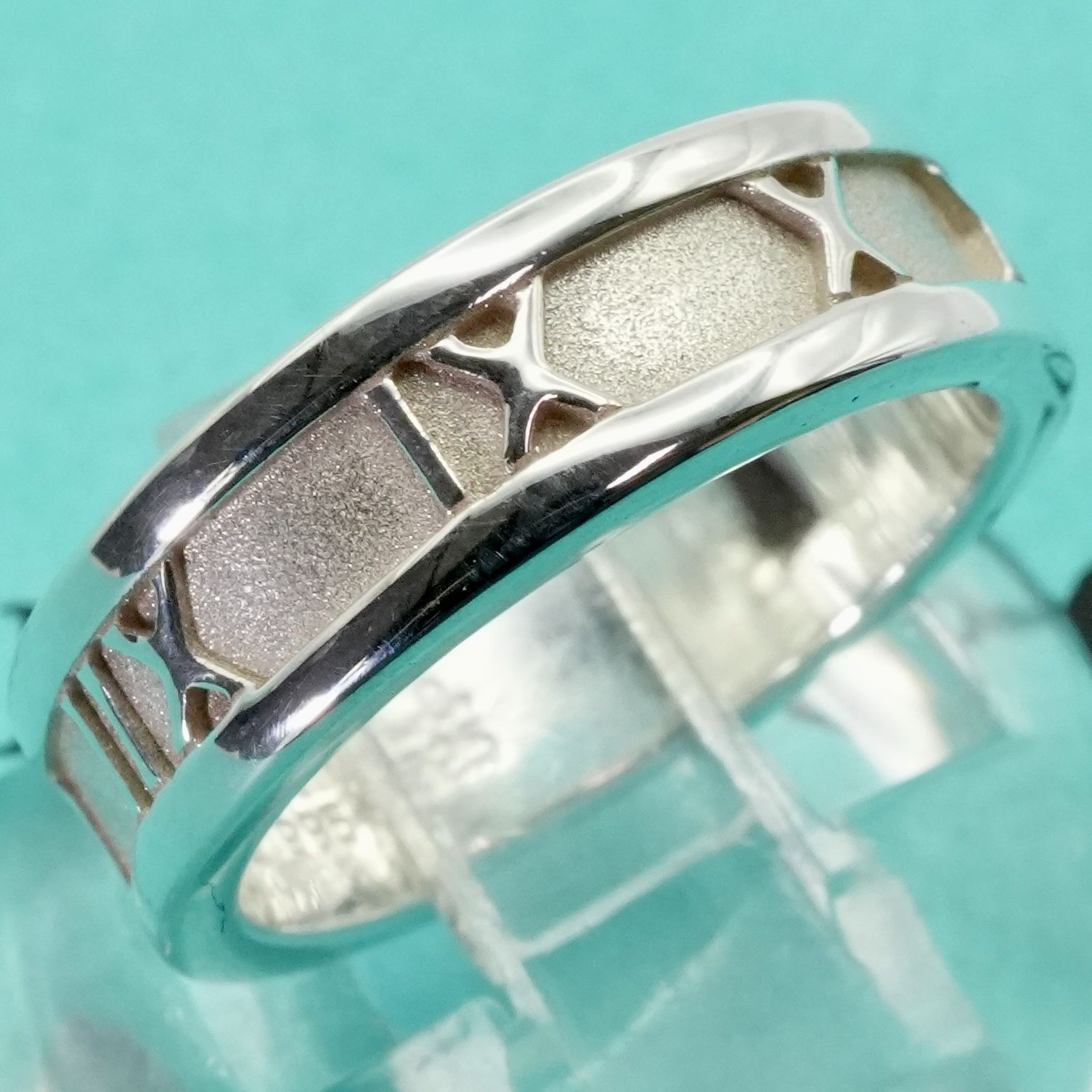 極美品14.5号 ティファニー シルバー アトラス リング/25-1945S - メルカリ