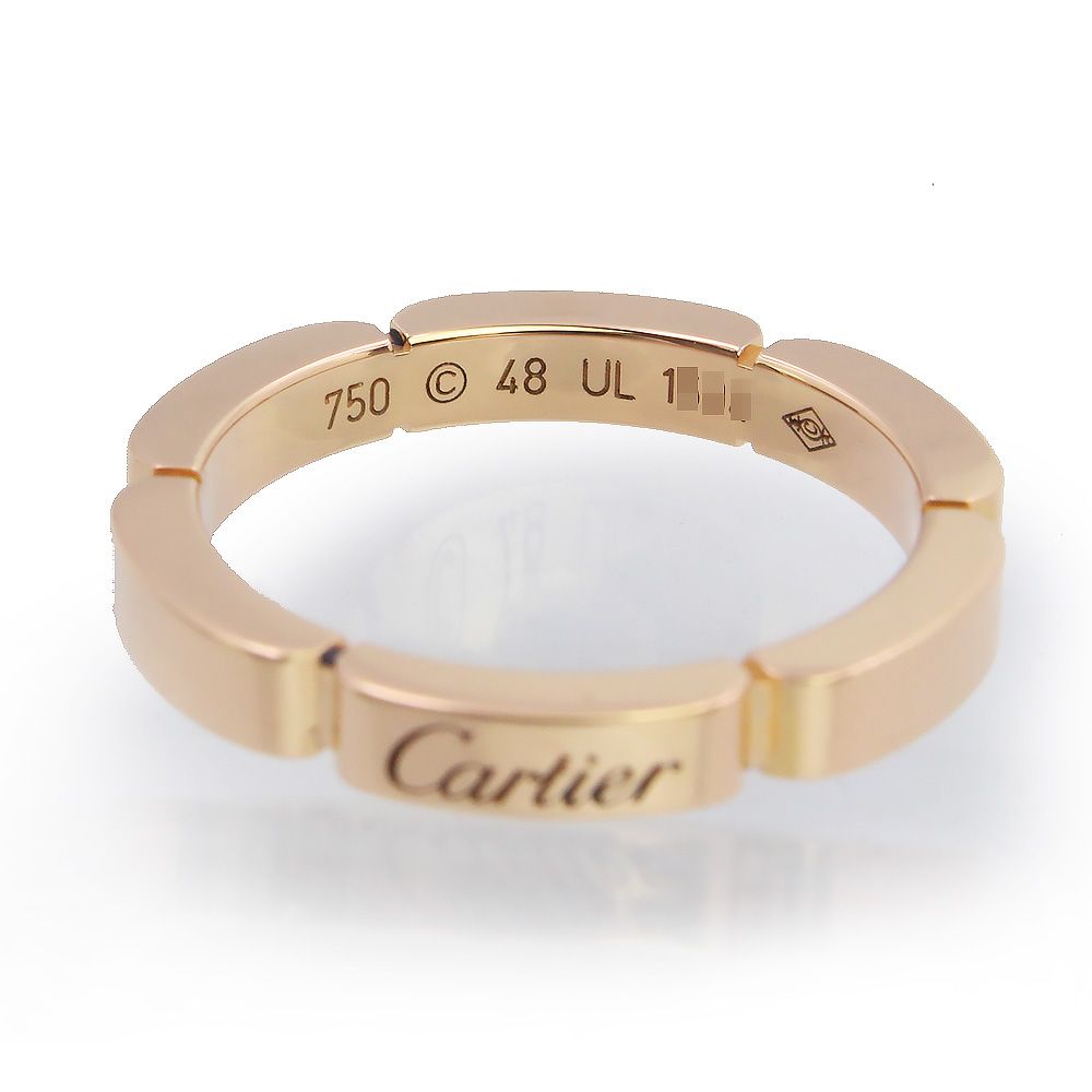 カルティエ マイヨン パンテール ウェディング リング 指輪 ＃48 8号