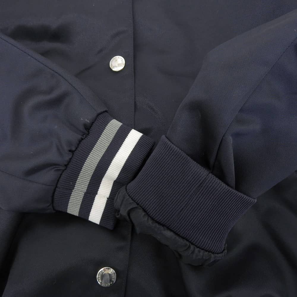 MAISON KITSUNÉ メゾンキツネ ネイビー スタジャン Maison Kitsune（メゾンキツネ）の「TEDDY BLOUSON（スタジャン）」 - WEAR