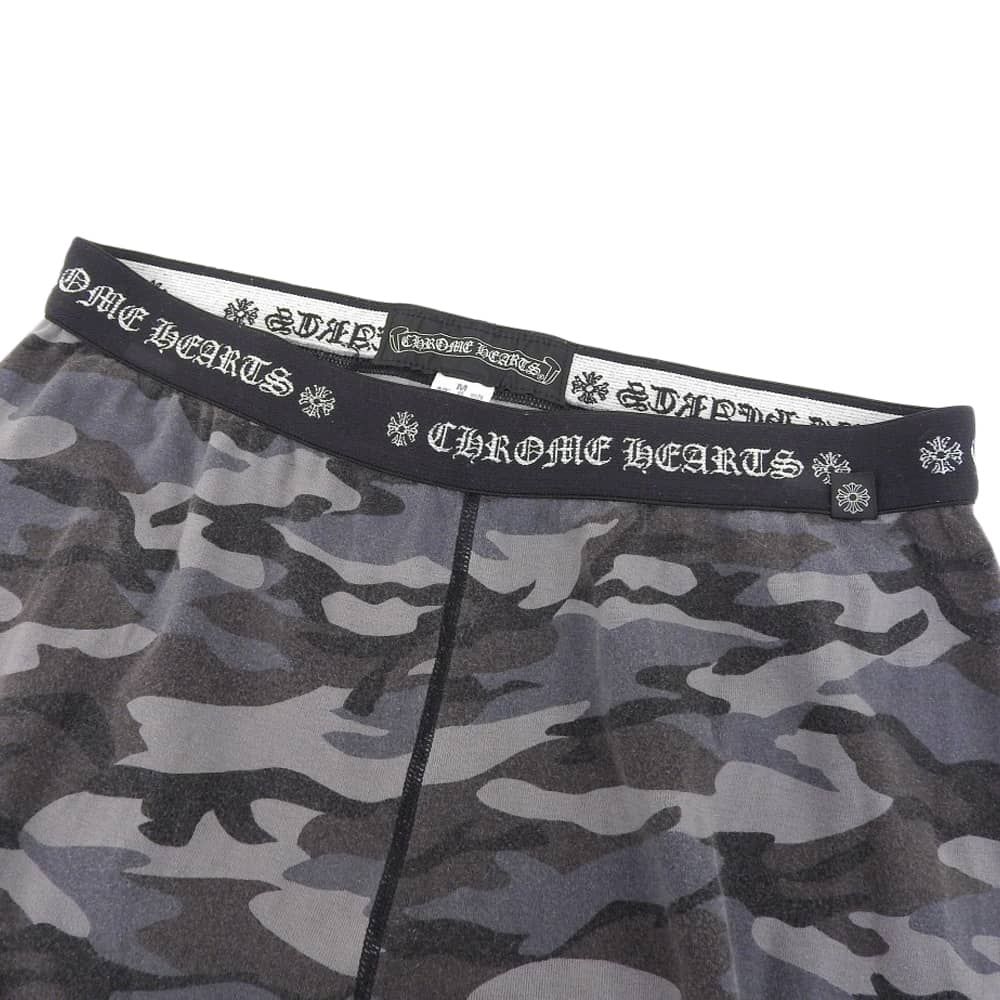 美品 クロムハーツ CHROME HEARTS ホースシュー レギンス グレー系