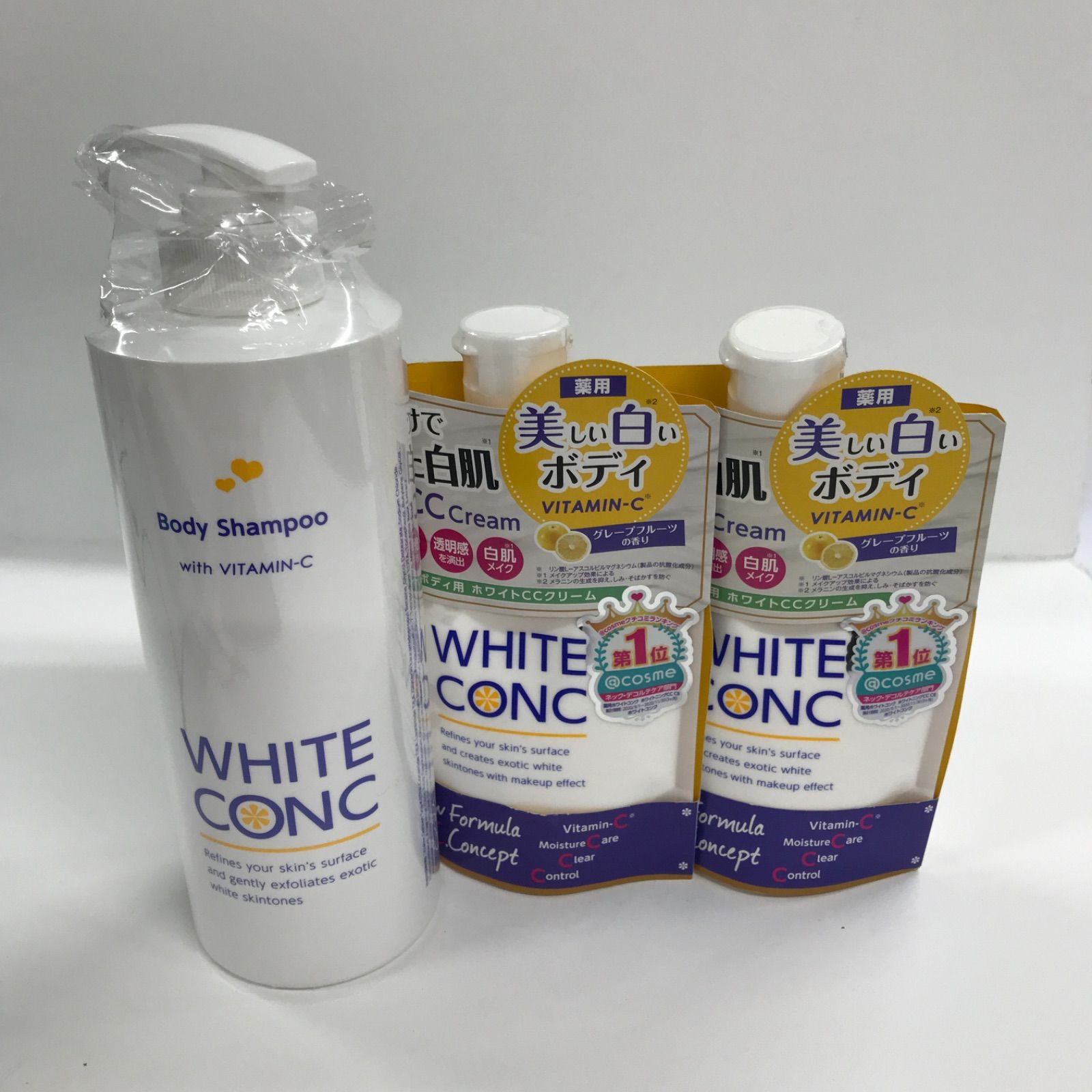 T2273 ホワイトコンク ボディシャンプー C2 600ml・ホワイトCCクリーム