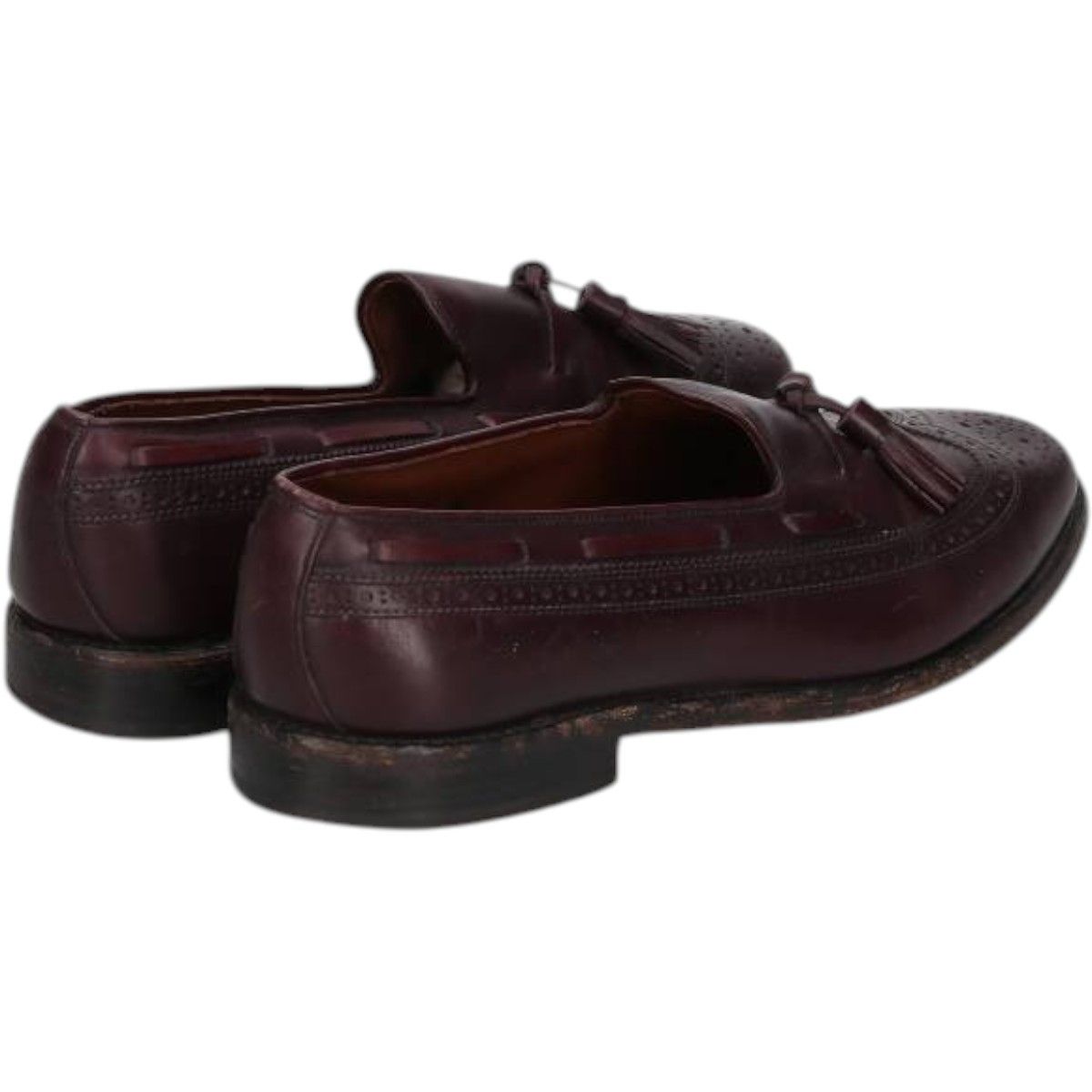 古着 80 90年代 アレンエドモンズ ALLEN EDMONDS Manchester フルブローグ ウイングチップ タッセルローファー 8D saa015160