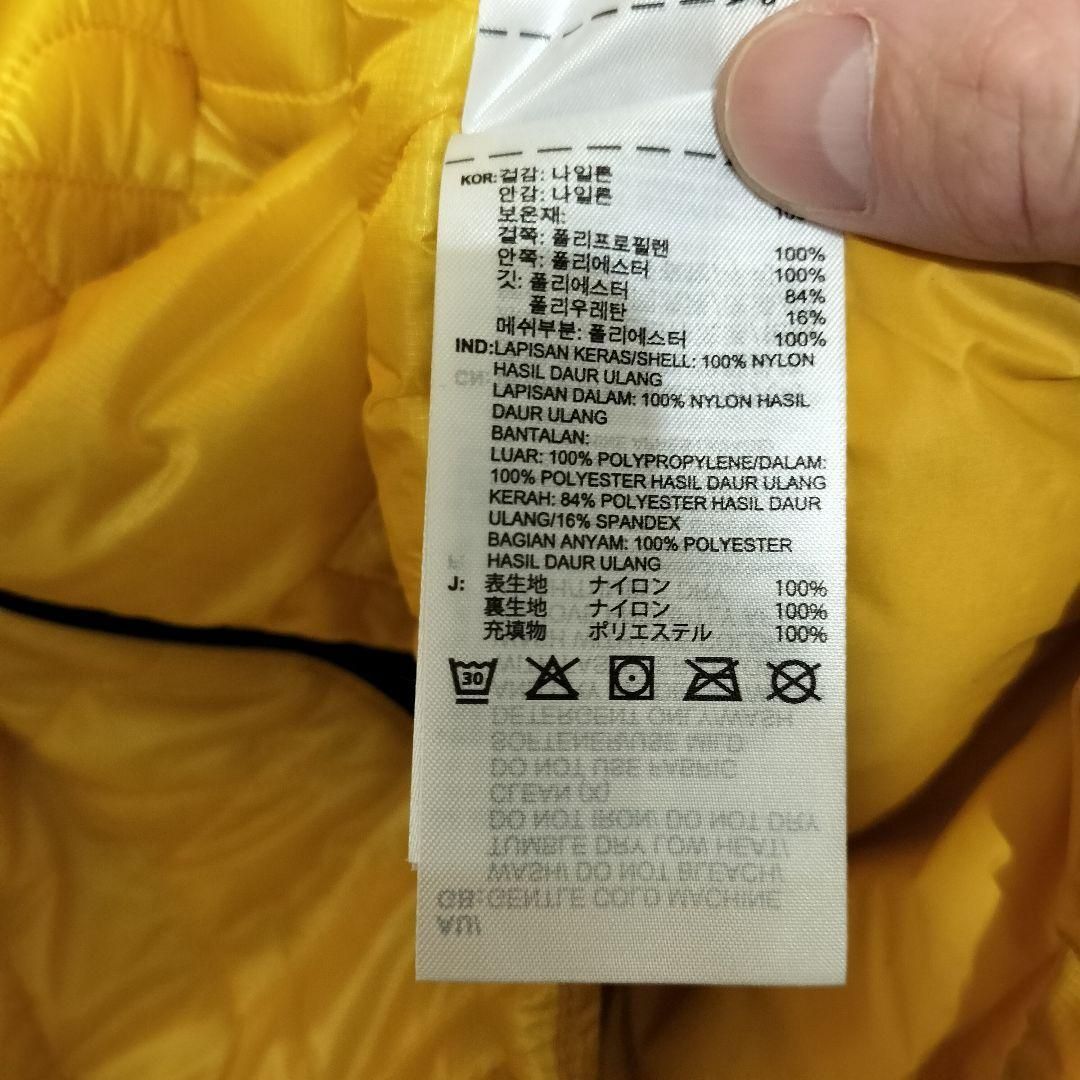 adidas テレックス 軽量パッカブルジャケット L 黄色 OLIVEOS_COM_TR