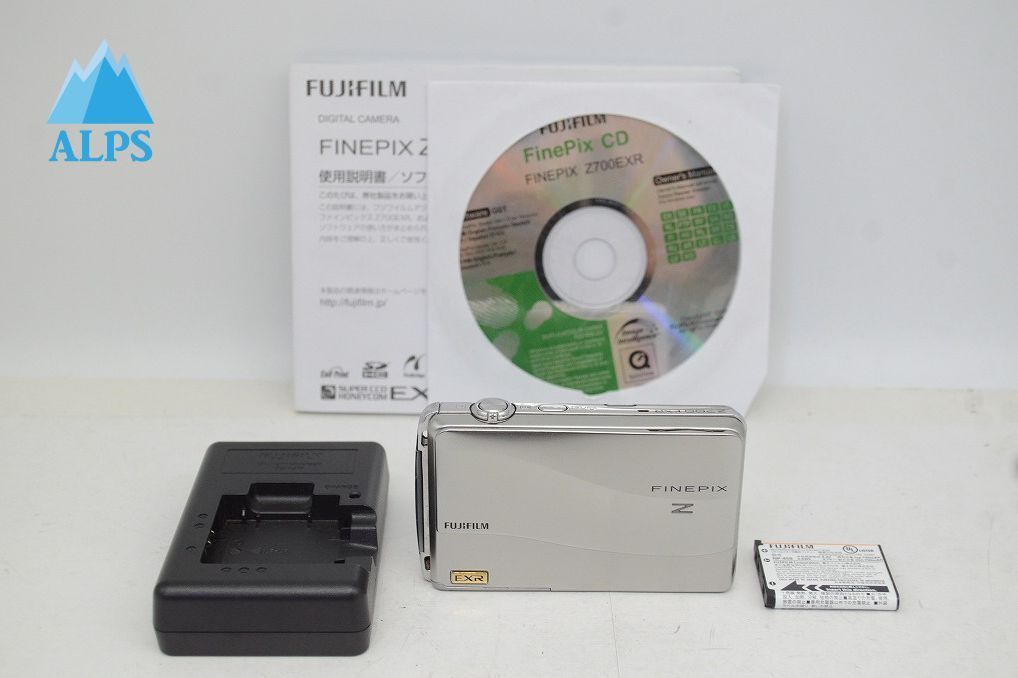 FUJIFILM フジフィルム FinePix Z700EXR コンパクトデジタルカメラ シルバー 251021ab