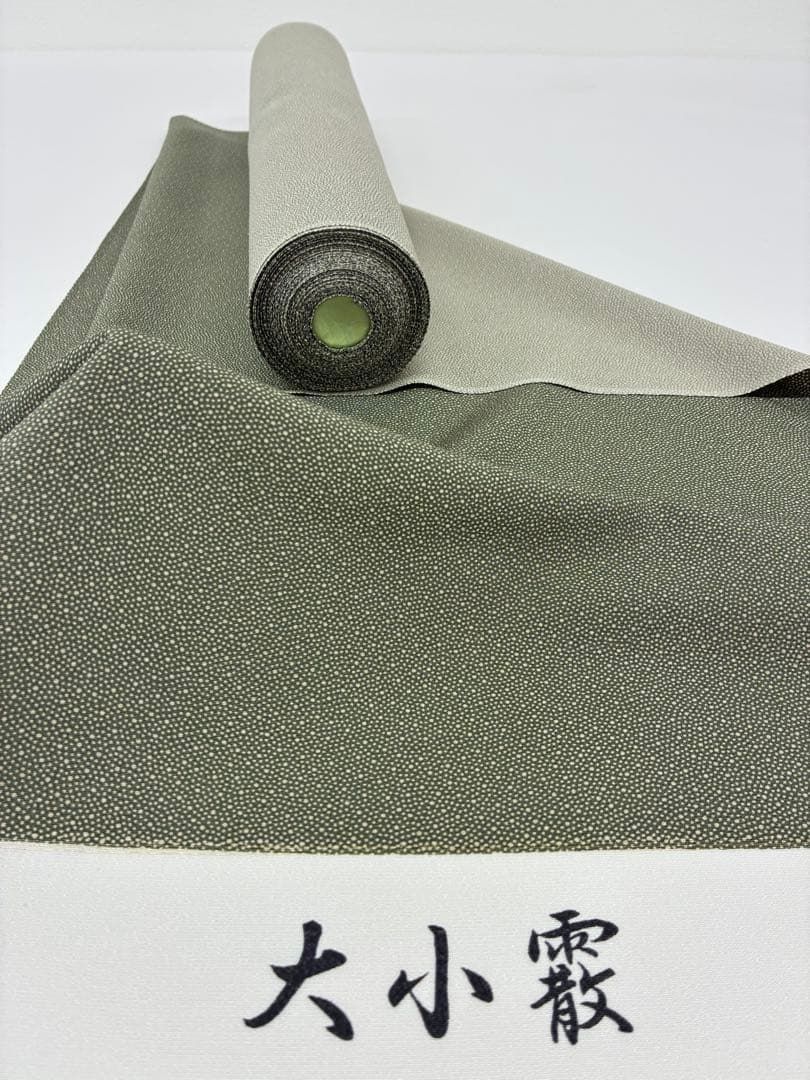 江戸小紋 丹後ちりめん 大小霰 反物 正絹 O 117