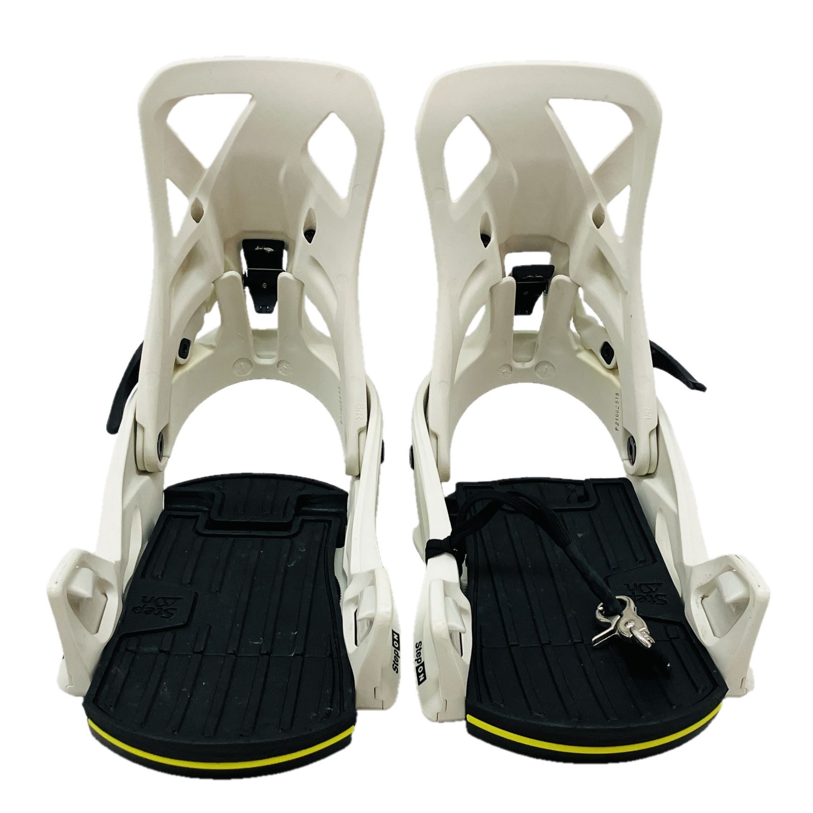 Burton Step On バインディング メンズ Sサイズ 25-26 cm ホワイト系 バートン ステップオン ビンディング スノボ用