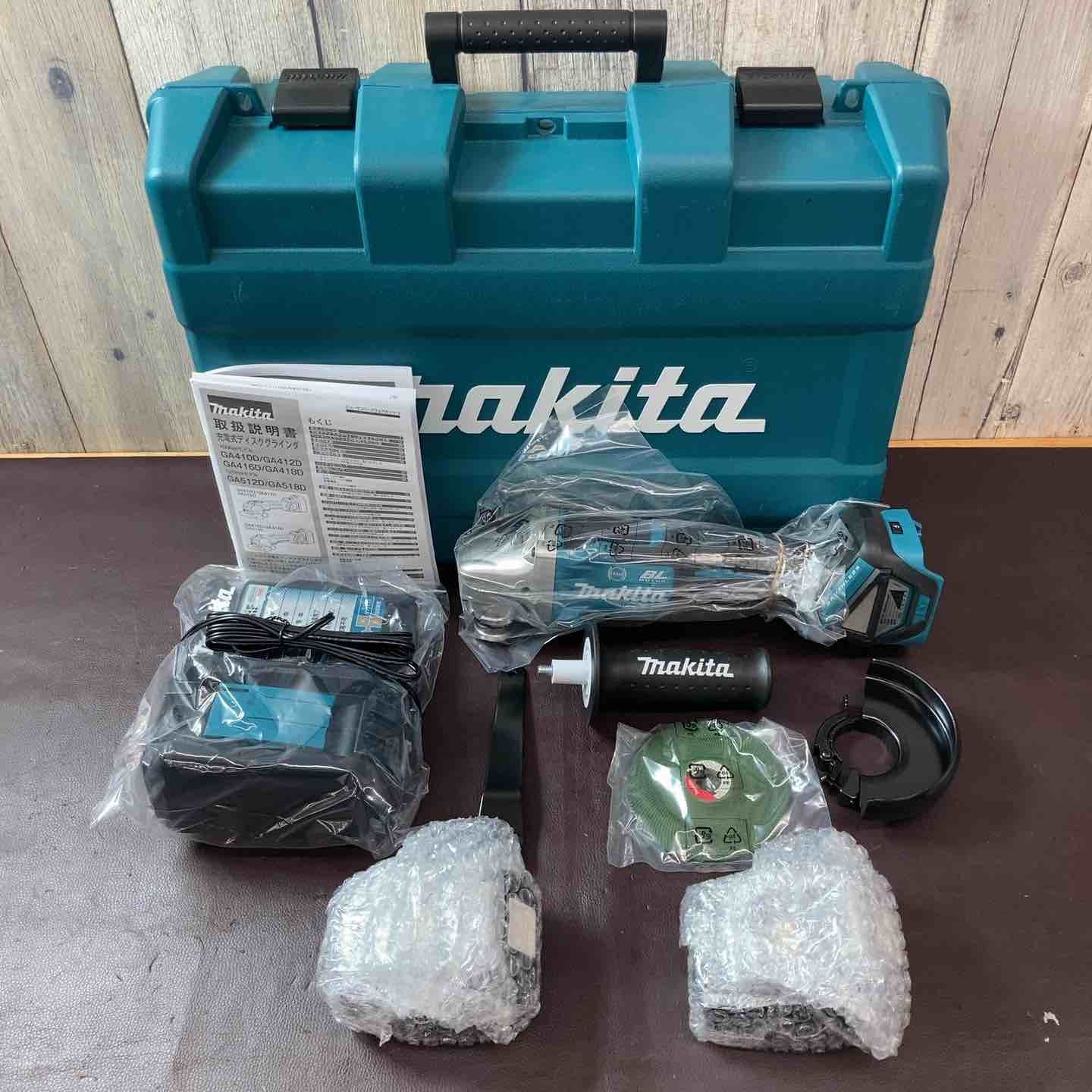 店頭 マキタ makita 18V 100mmコードレスディスクグラインダ GA418DRGX フルセット 東大和店