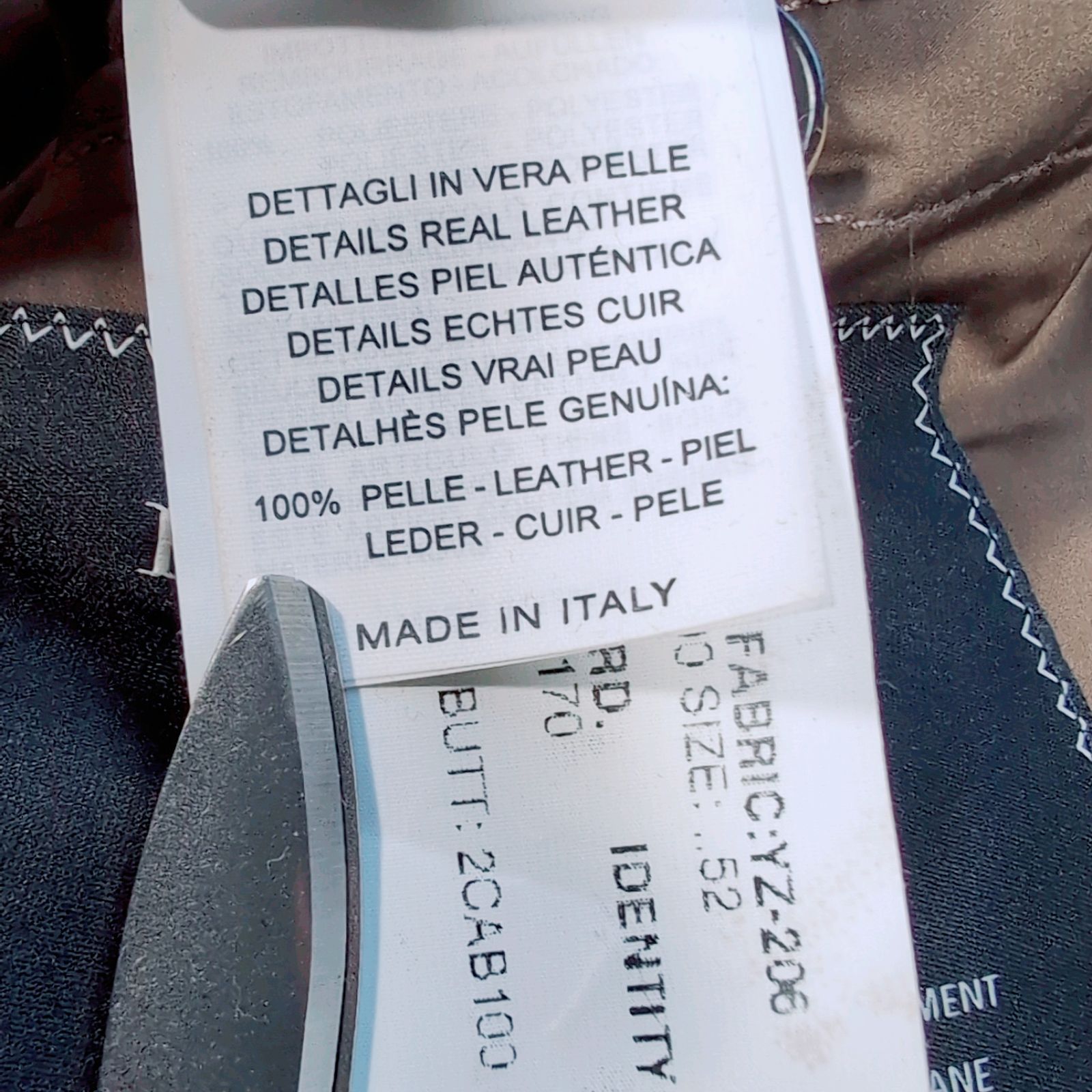 ショルダースエード キルティングベスト