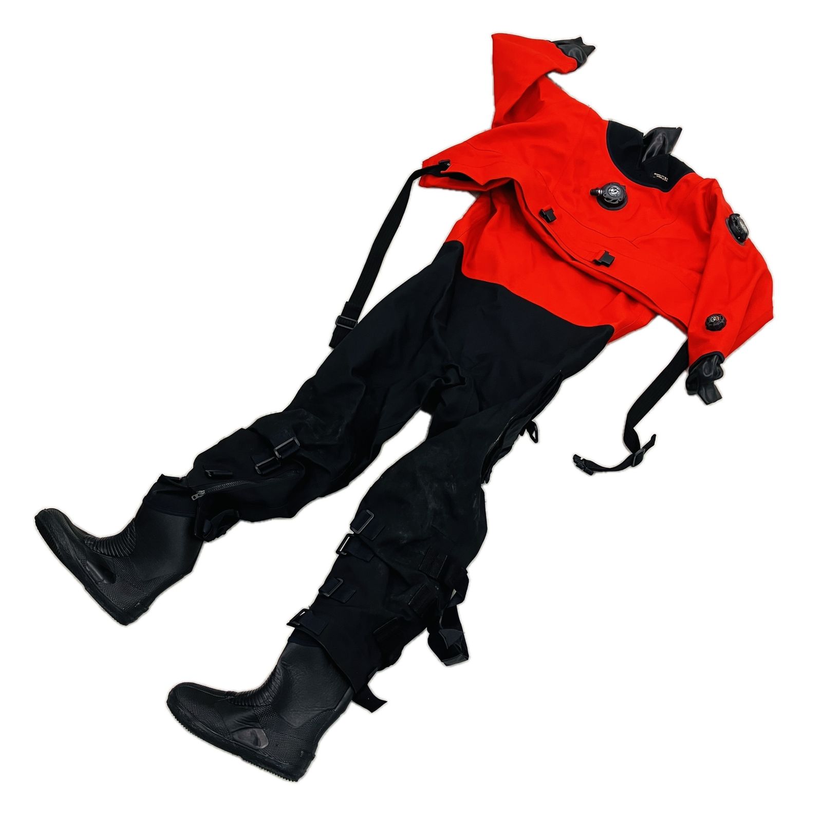 ワールドダイブ ダイビング シェルドライスーツ IC7200 サイズ不明 バッグ付き ジャンク C10583576