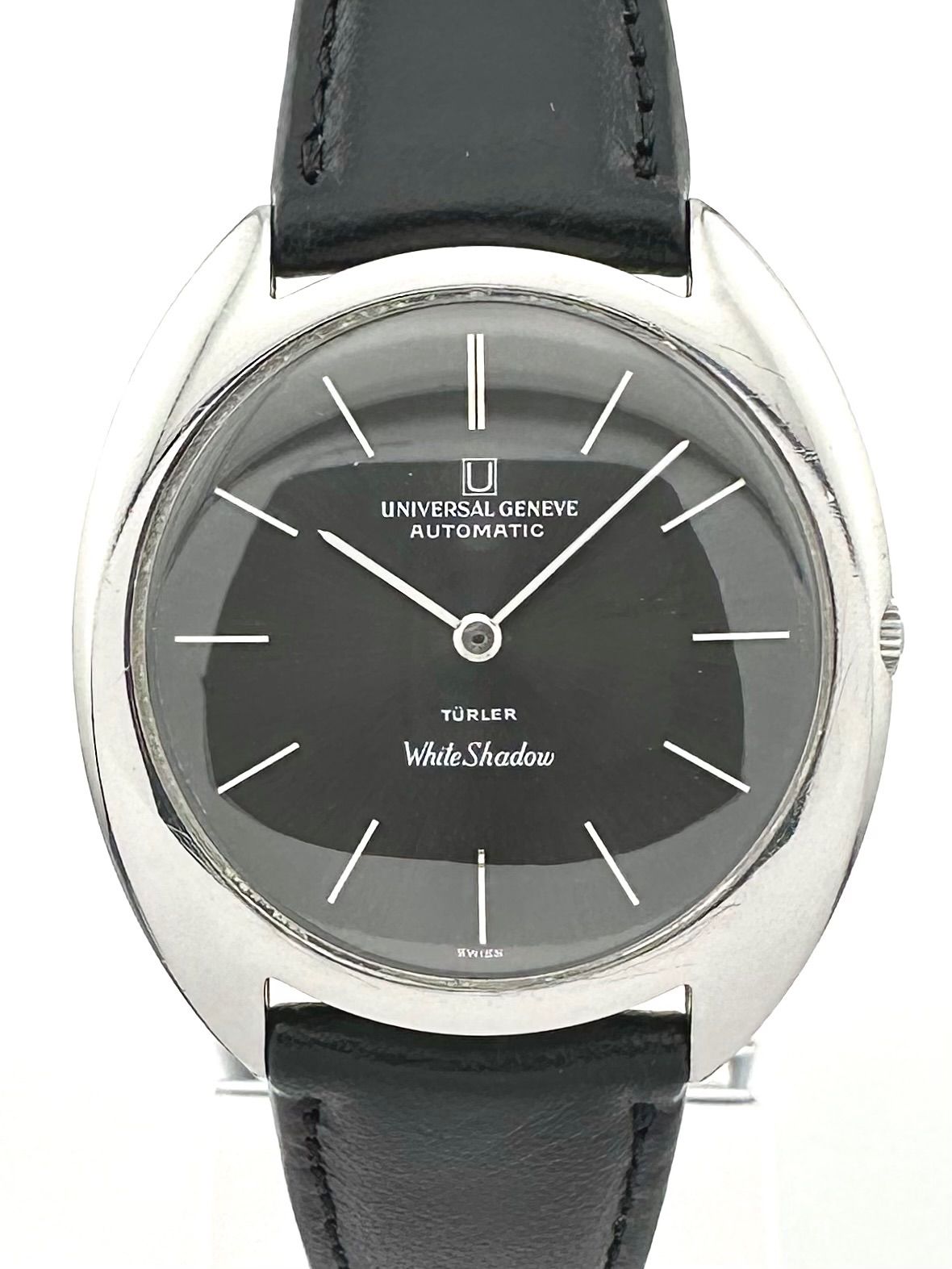 UNIVERSAL GENEVE 866101 ホワイトシャドウ チューラー 自動巻き時計