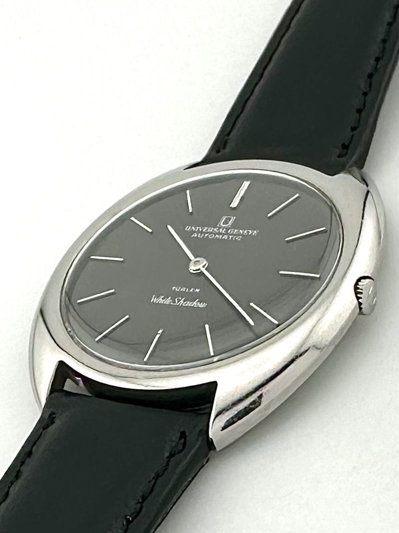 豊富な UNIVERSAL GENEVE 866101 ホワイトシャドウ チューラー 自動巻き時計 ユニバーサルジュネーブ 最大70％Off！