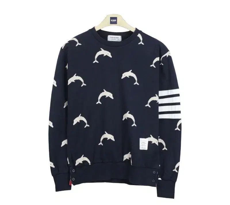 18948 トム ブラウン スウェット 長袖Tシャツ 95 メンズ スウェットシャツ Tシャツ ブランド古着