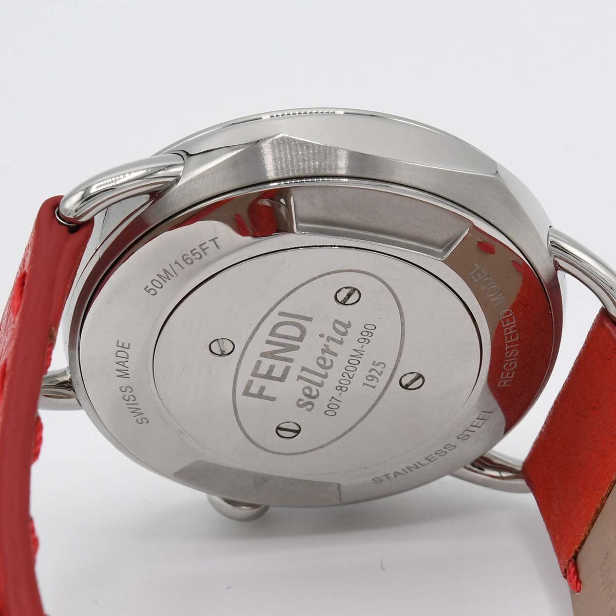 腕時計 稼働 FENDI フェンディ セレリア 80200-M クォーツ シェル文字