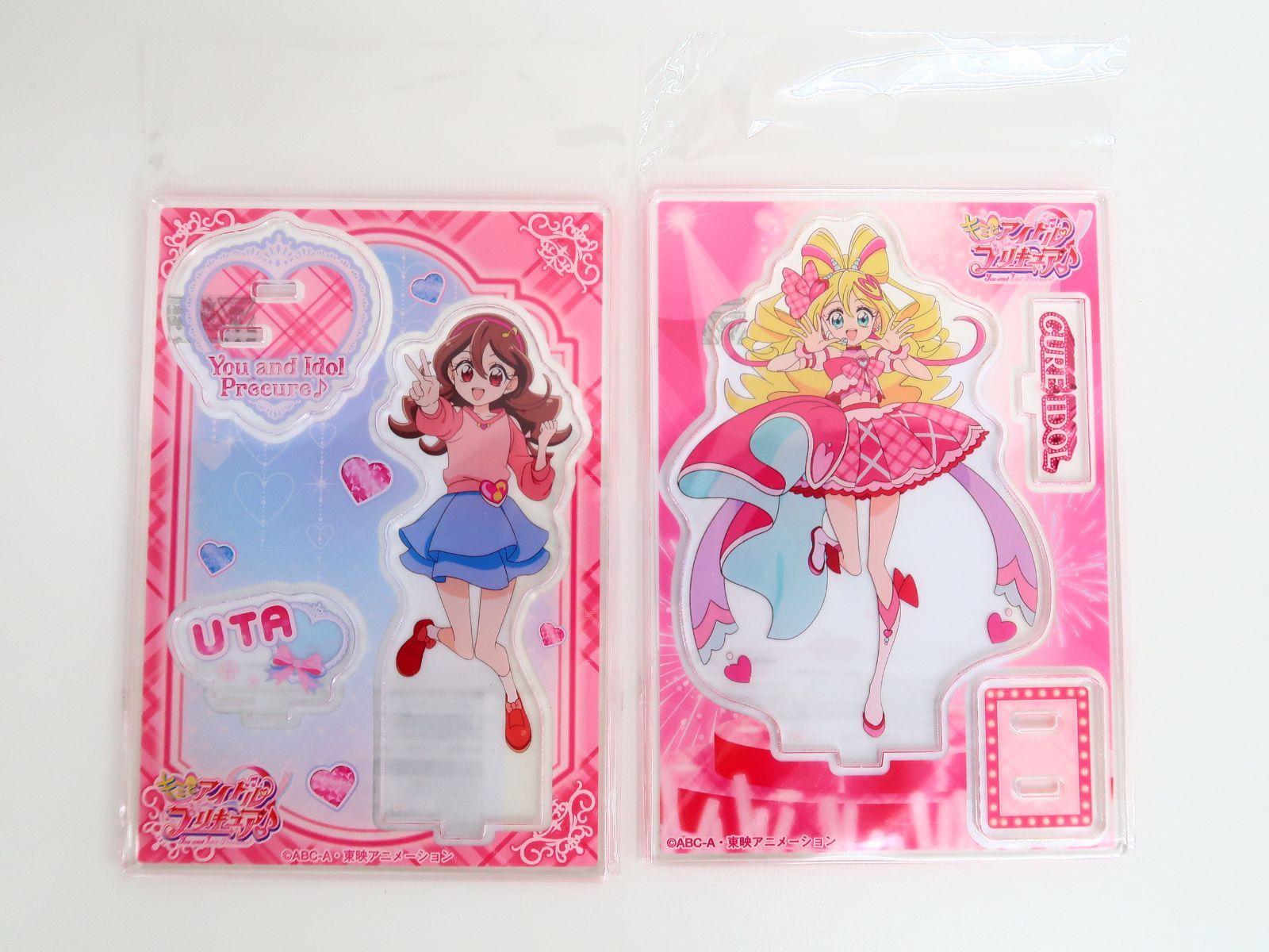 2点セット キミとアイドルプリキュア♪ アクリルスタンド Vol.1 キュア