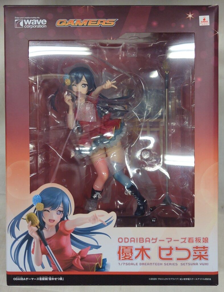 優木せつ菜 フィギュア ODAIBAゲーマーズ看板娘 ラブライブ 虹ヶ咲 優木
