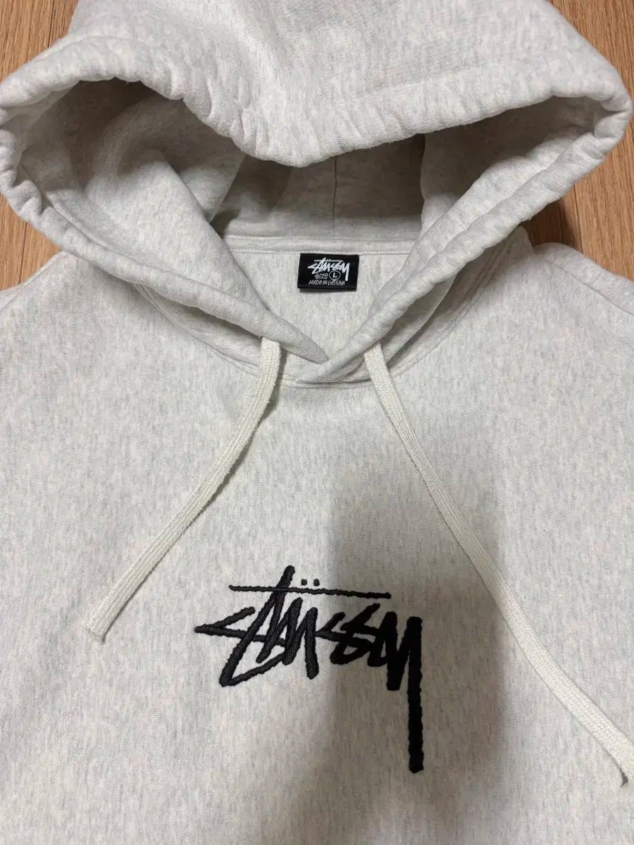 STUSSY ストック ロゴ フーディー