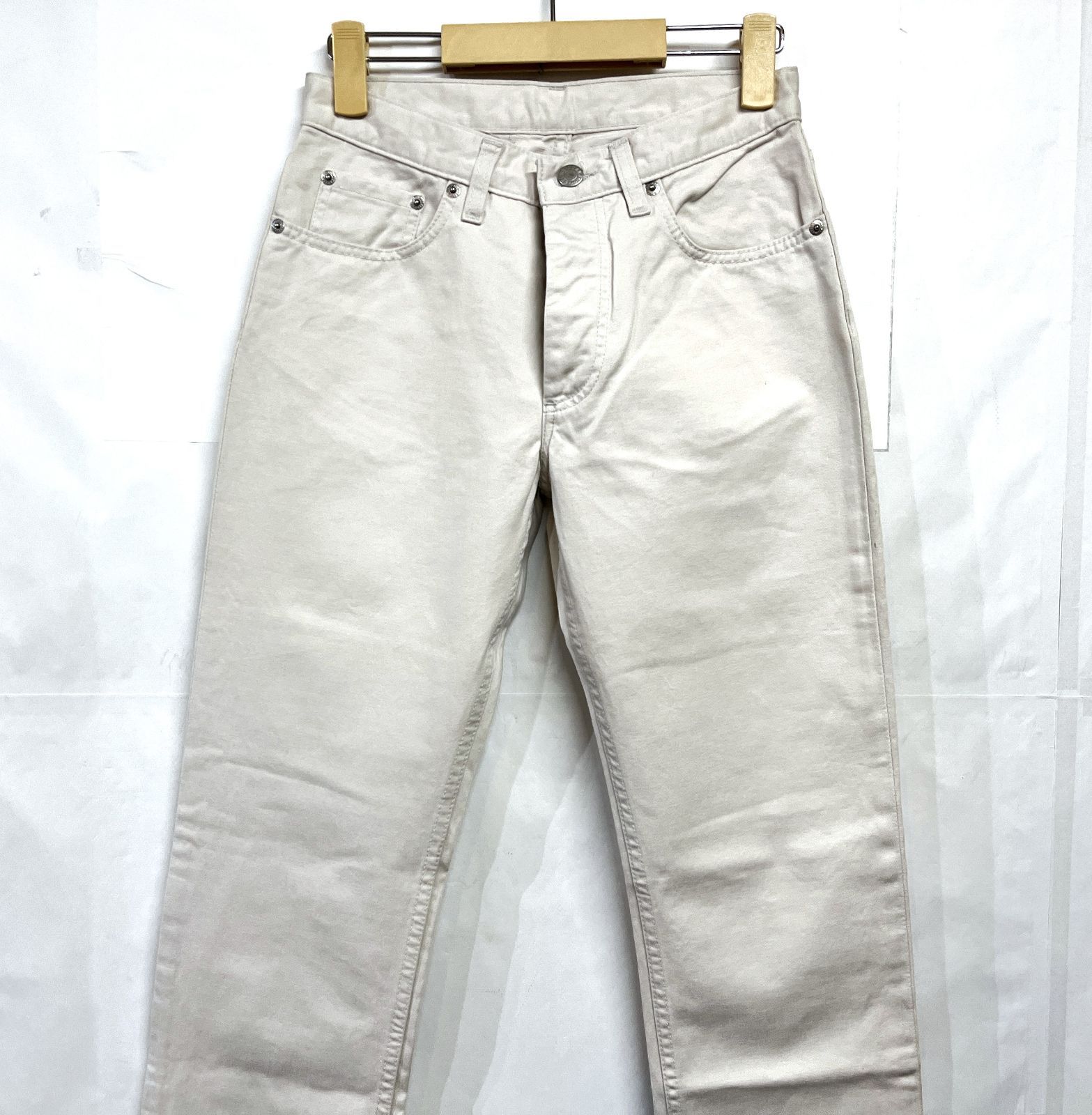 90s ヴィンテージ HELMUT LANG|ヘルムートラング VINTAGE COTTON ITALIAN CUT トラウザーズ チノパンツ KWY