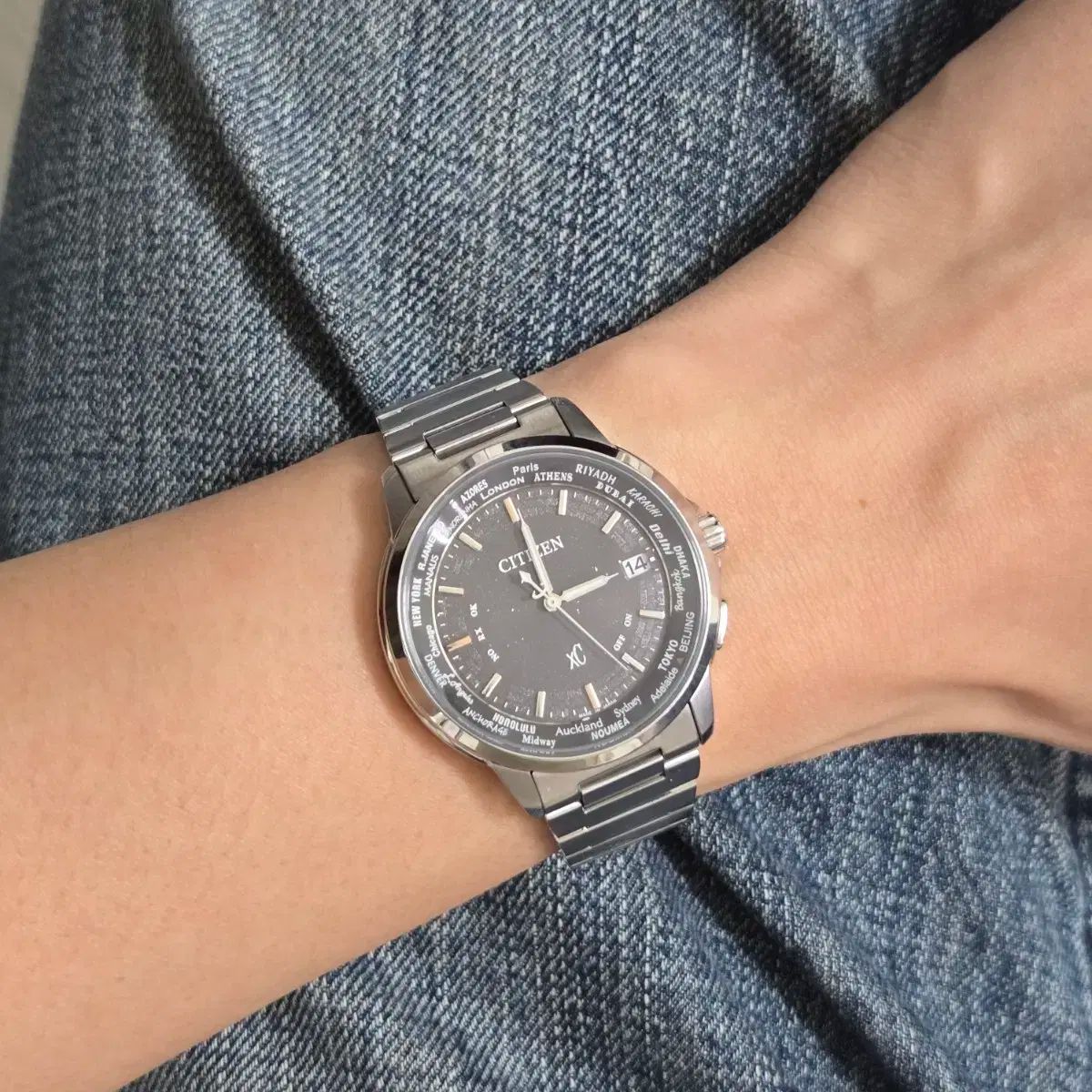  シチズン XC CB 1020 62 H ラジオコントロール エコ ドライブ 時計 腕時計(クォーツ) 腕時計(アナログ)