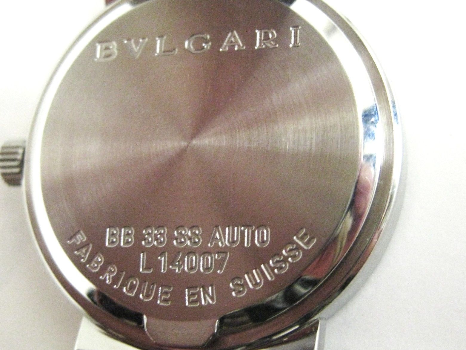 ブルガリ3針デートオートマBB 33