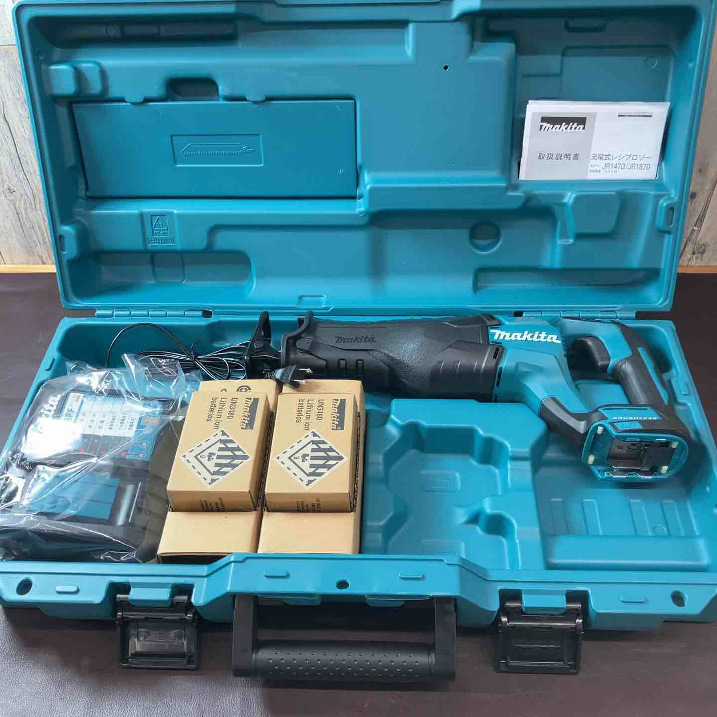 店頭 マキタ makita 18V コードレスレシプロソー JR187DRGX フルセット品 東大和店