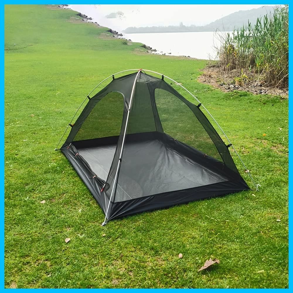 数量 収納ポーチ付き 持ち運び便利 高密度 設営簡単 携帯式テント 超軽量 インナーテント 2人用 キャンプ用蚊除け網 モスキートネット アウトドア 蚊帳
