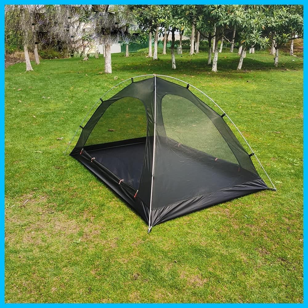 数量 収納ポーチ付き 持ち運び便利 高密度 設営簡単 携帯式テント 超軽量 インナーテント 2人用 キャンプ用蚊除け網 モスキートネット アウトドア 蚊帳