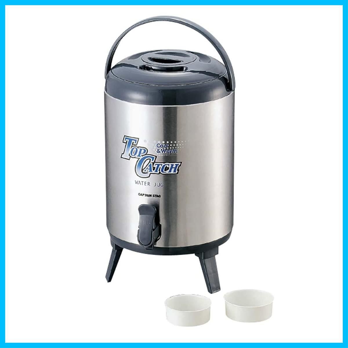 STAG ジャグ ウォータージャグ タンク キャプテンスタッグ CAPTAIN 1栓 容量3L 6L 8L 10L 保温 保冷タイプ トップキャッチ