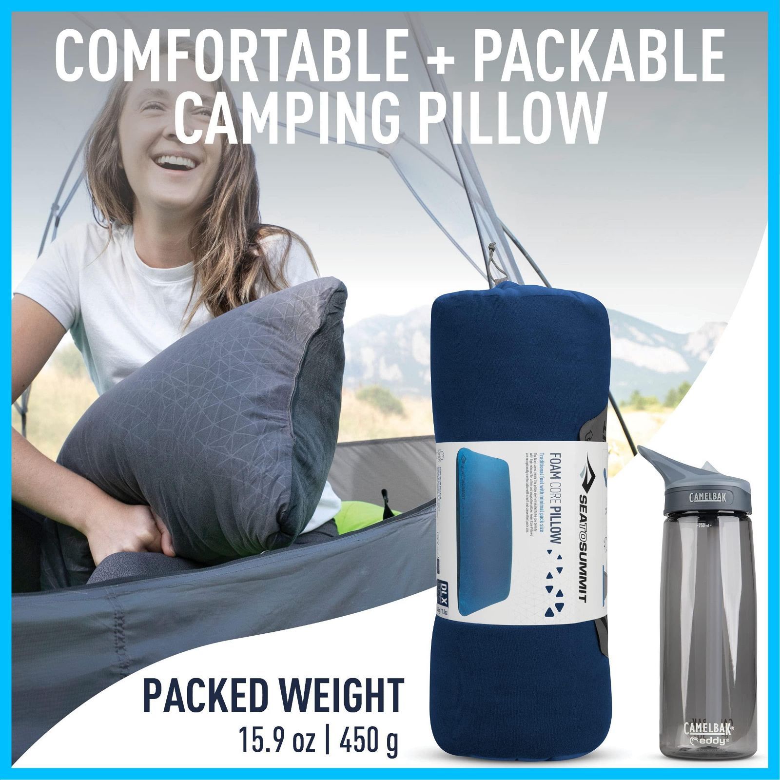 商品 SEA TO SUMMIT シートゥーサミット フォームコアピロー ネイビー