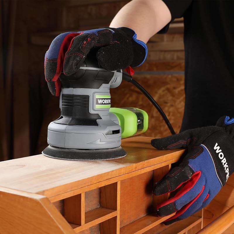 ストリート系スポーツ WORKPRO サンダー 電動サンダー ランダム