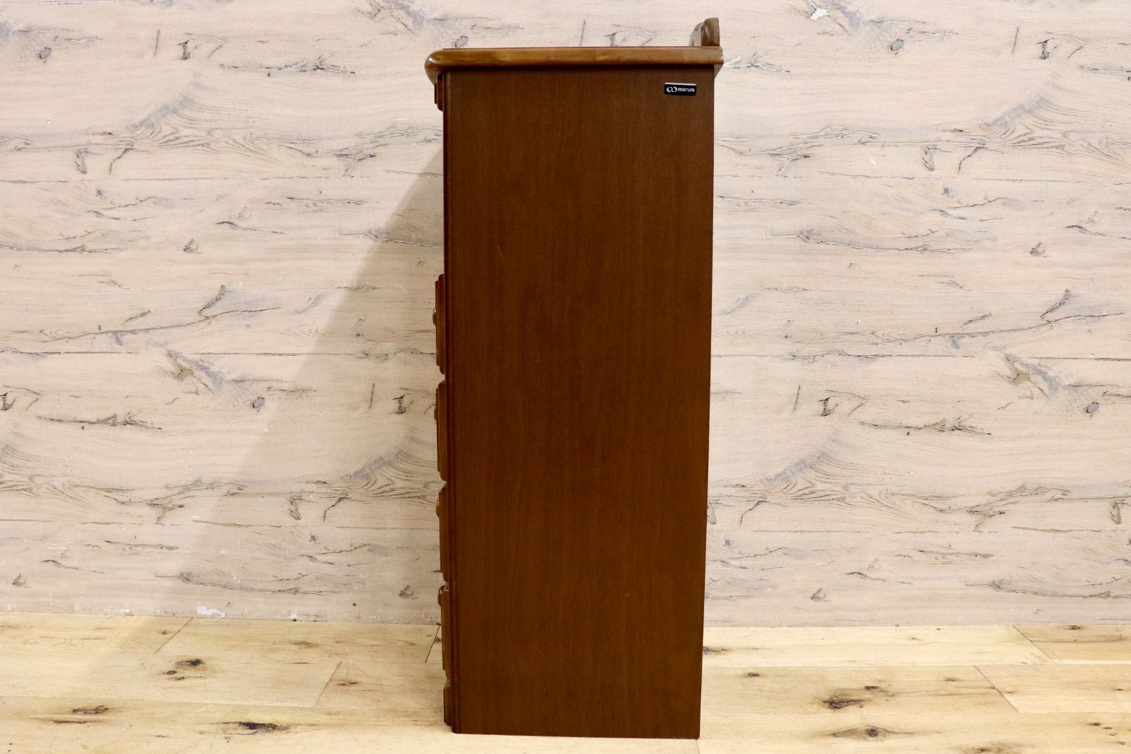 GMIK620A○maruni / マルニ 電話台 FAX台 飾り台 花台 小物収納 オーク