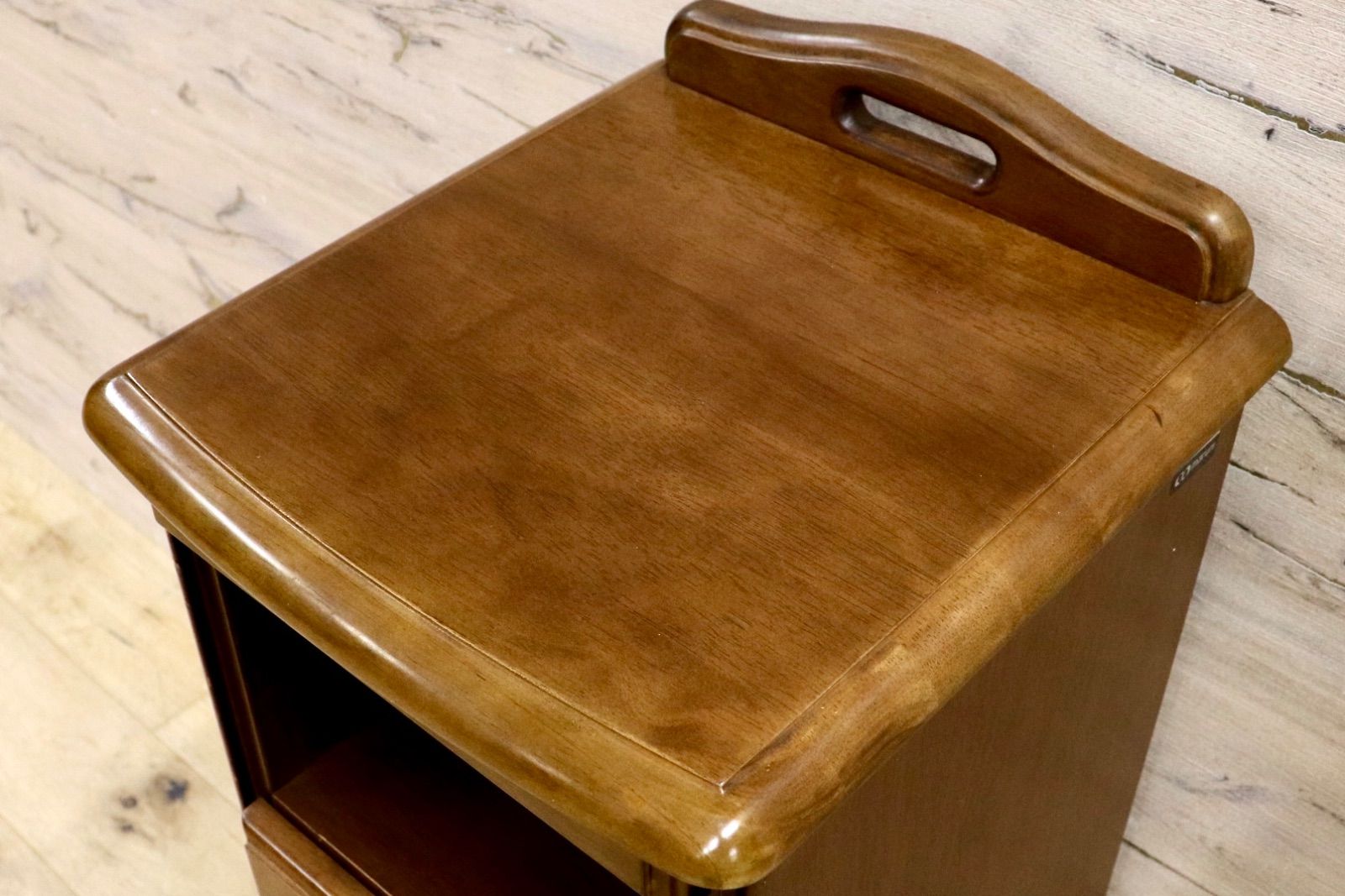 GMIK620A○maruni / マルニ 電話台 FAX台 飾り台 花台 小物収納 オーク