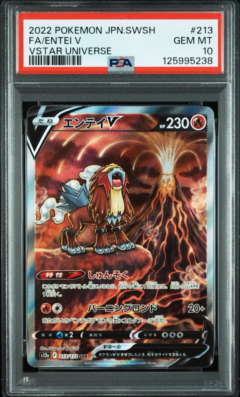 PSA10 連番 エンテイ スイクン ライコウ SAR VSTARユニバース - メルカリ