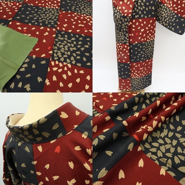 小紋 手縫い仕立て